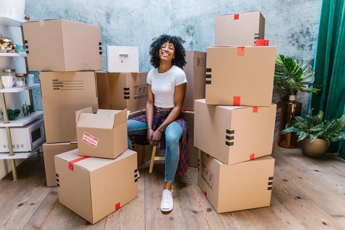 cartons  déménagement