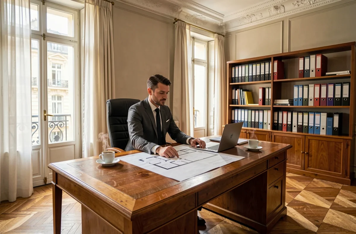 Bureau exécutif à louer dans un immeuble haussmannien rénové au centre de Dijon